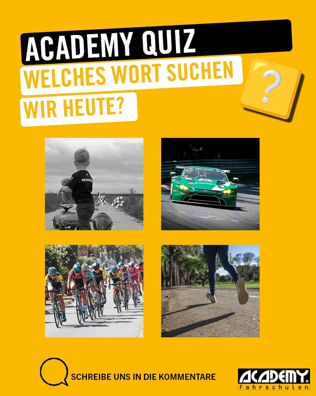 Kraftfahrzeug: Welches Wort suchen wir heute?