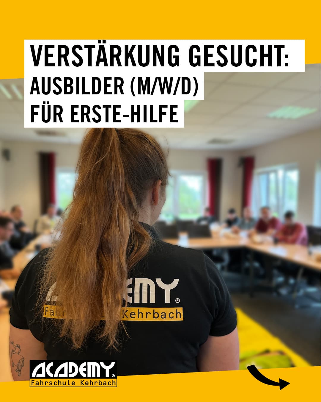 Wir suchen Ausbilder (m/w/d) für Erste Hilfe