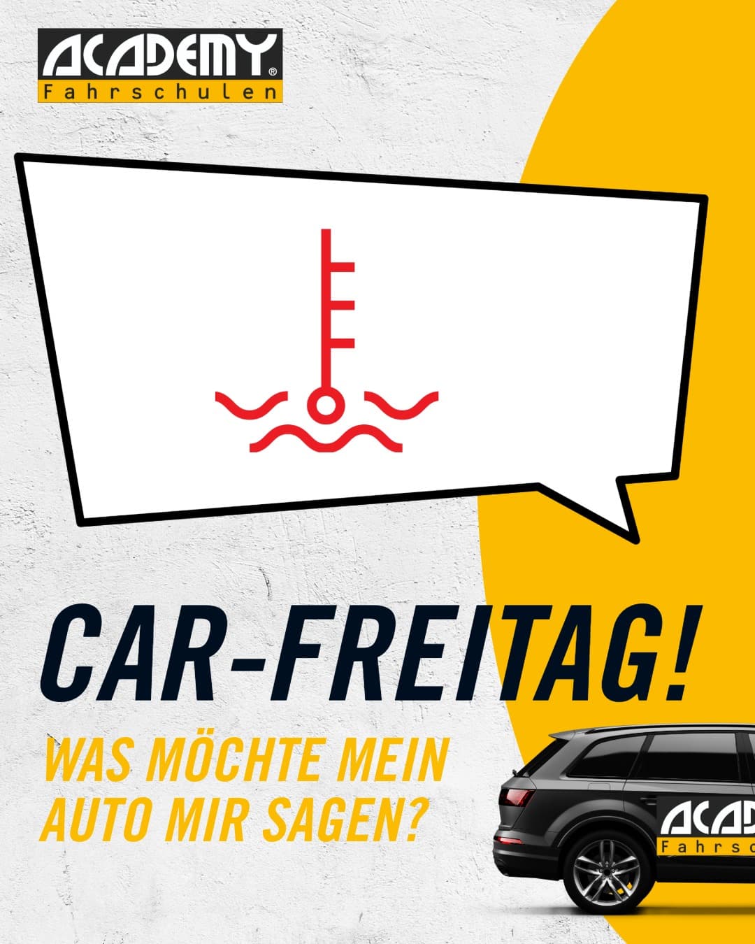 Heute ist wieder „Car-Freitag“: Kühlflüssigkeit