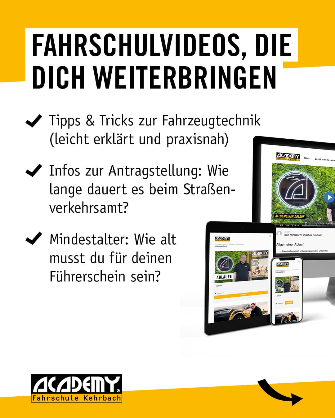 Fahrschulvideos, die dich weiterbringen 🎥🚗