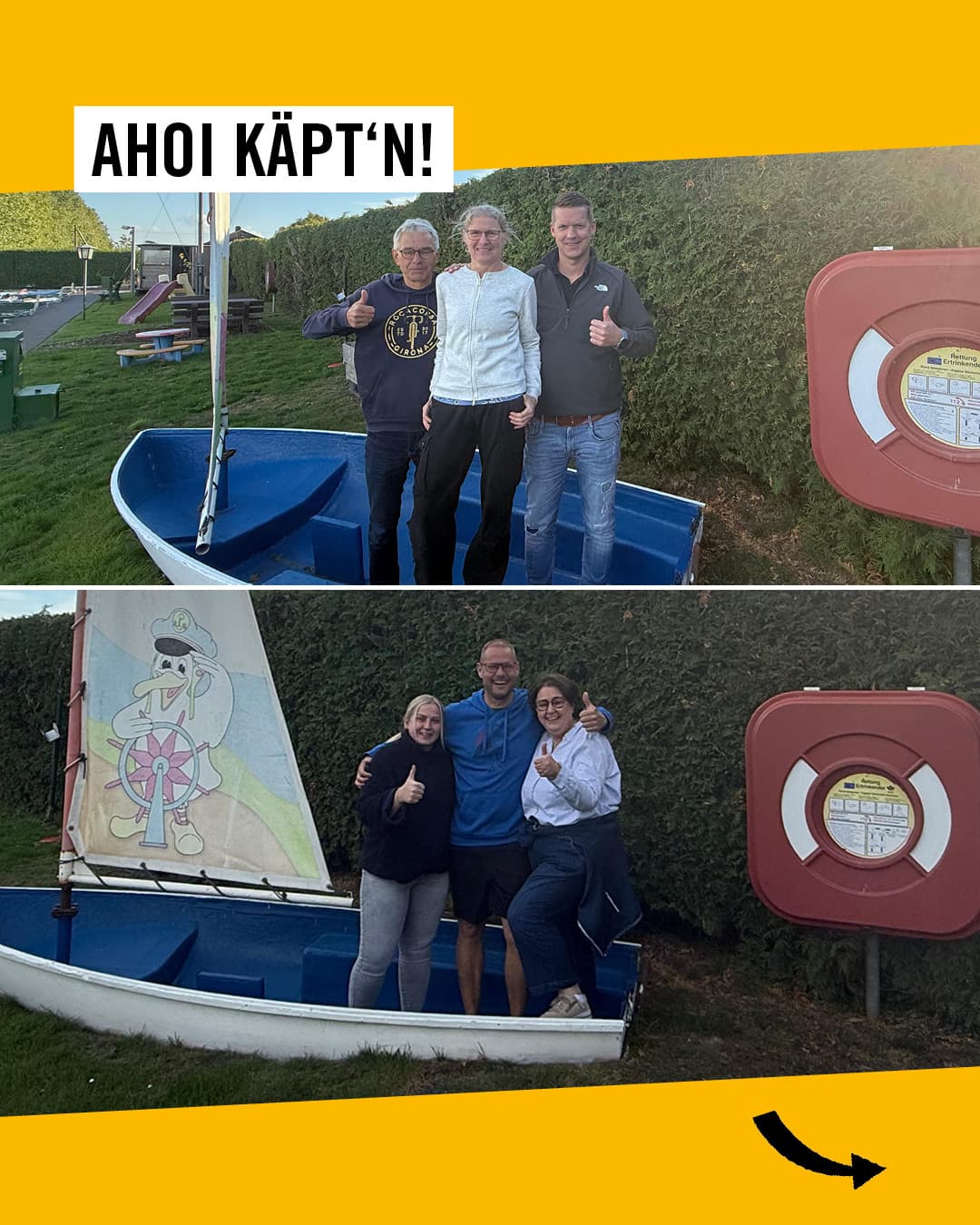 Neue Kapitäne an Bord – Herzlichen Glückwunsch!