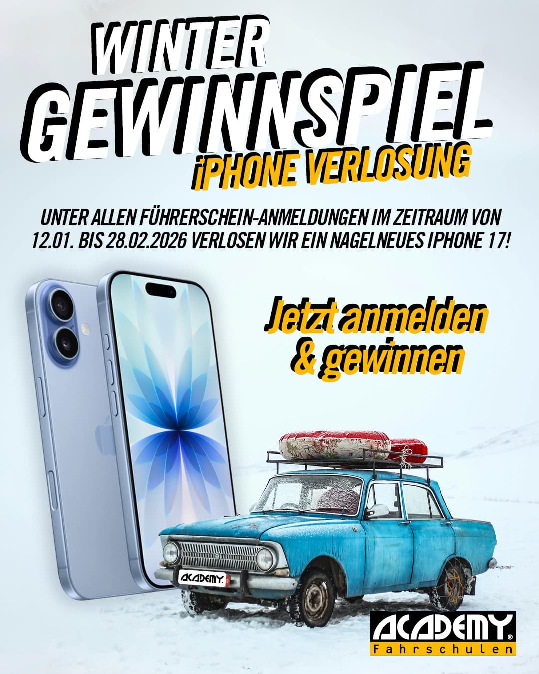 📲 Aufgepasst: Heute startet unser großes iPhone 17-Gewinnspiel!