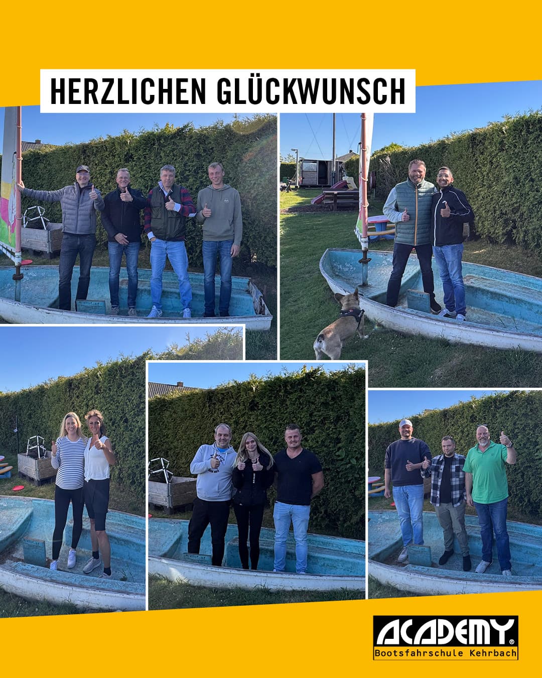 Sportbootführerschein-Prüfung mit Bravour gemeistert