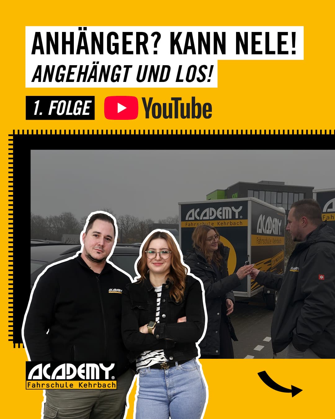 YouTube-Serie: Anhänger? Kann Nele! – Folge 1 🎬