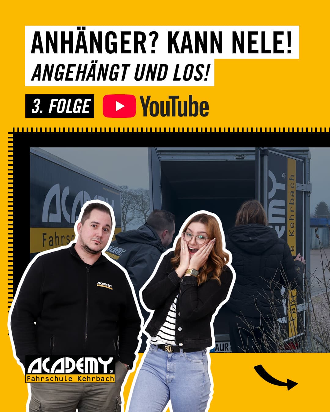 Folge 3 | Anhänger + Autobahn + Dunkelheit… Geht das gut? 🌙