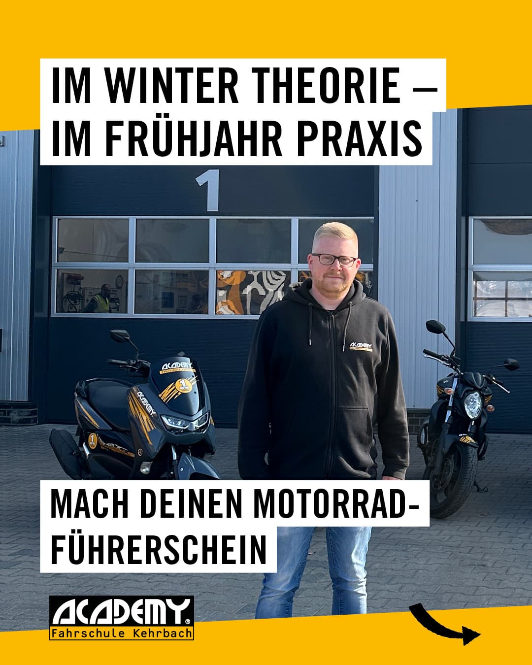 Der Winter ist nicht zum Warten da – der Winter ist dein Vorsprung. 🏍️❄️