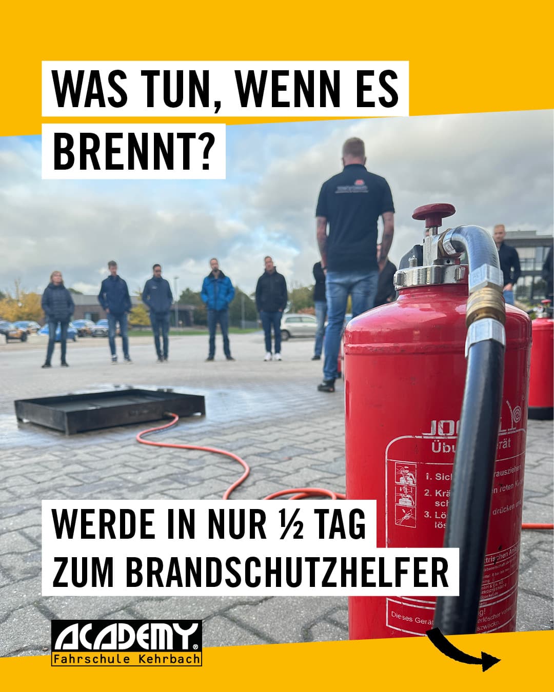 Alarm. Feuer. Rauch. Hektik.