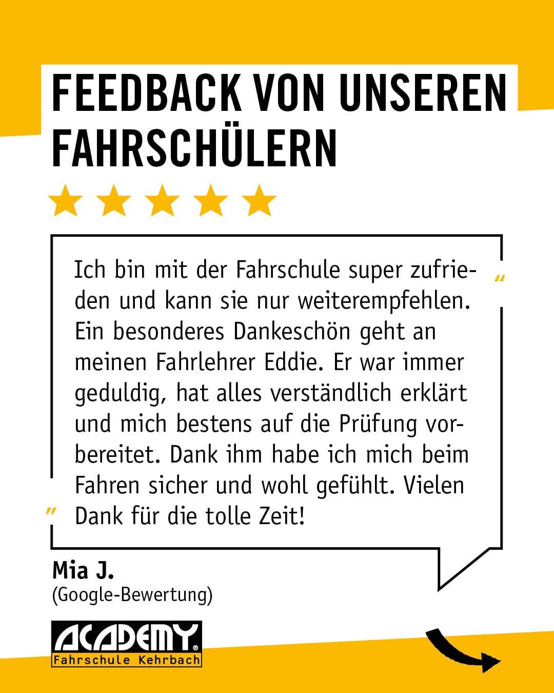 Keine Werbung. Einfach echtes Feedback.